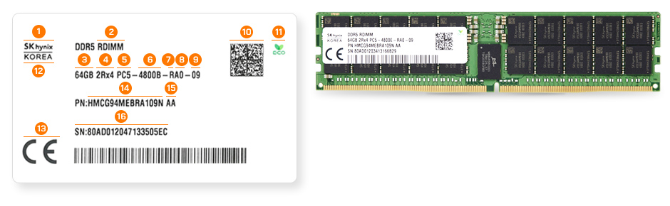 Label Info. DDR5